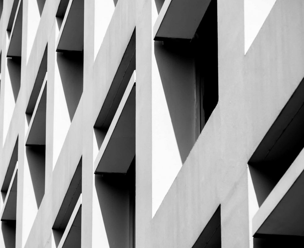 Abstract background architecture lines. modern architecture detail